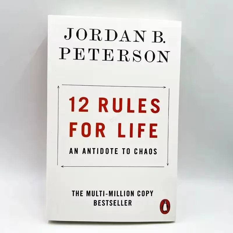 2 Books 12 Rules for Life/beyond Order By Jordan B. Peterson in English Paperback Book